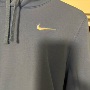 Like new Nike Light Blue Swoosh Pullover Hoodie - EVERYTHING MUST GO